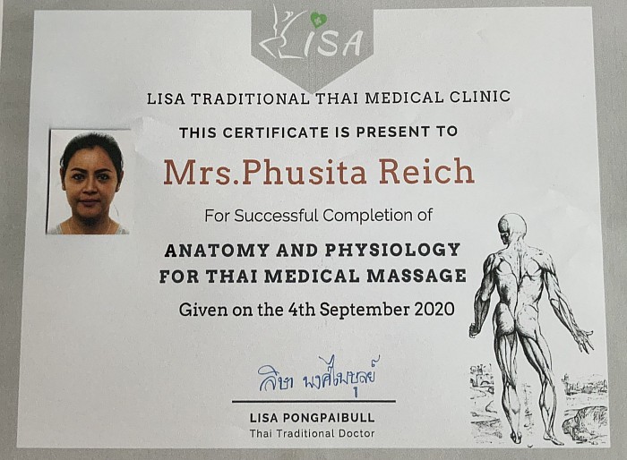 Anatomy and Physiology for Thai Medical Massage. / 2020